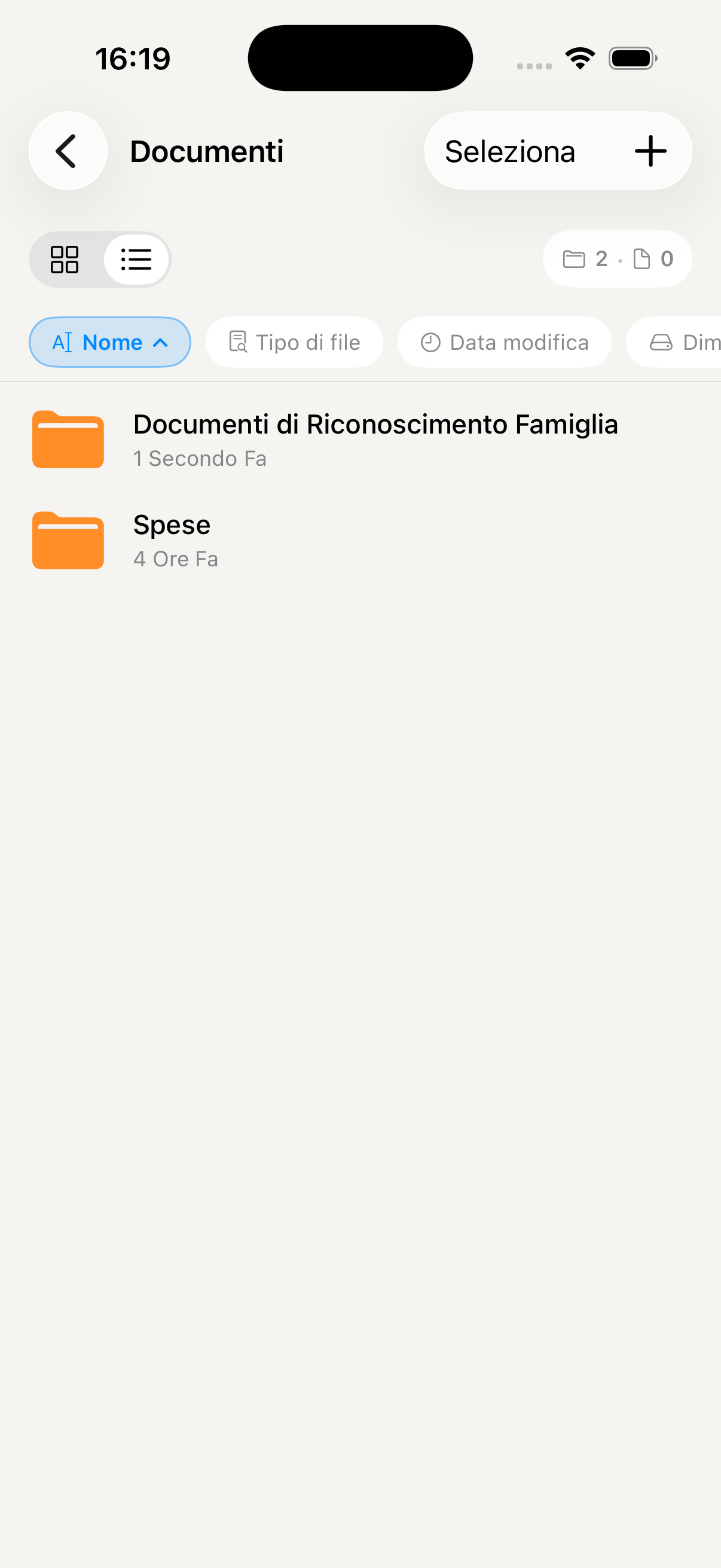 Archivio documenti